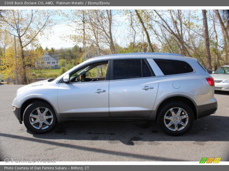 Platinum Metallic / Ebony/Ebony 2008 Buick Enclave CXL AWD