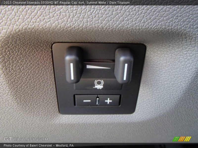 Summit White / Dark Titanium 2013 Chevrolet Silverado 3500HD WT Regular Cab 4x4
