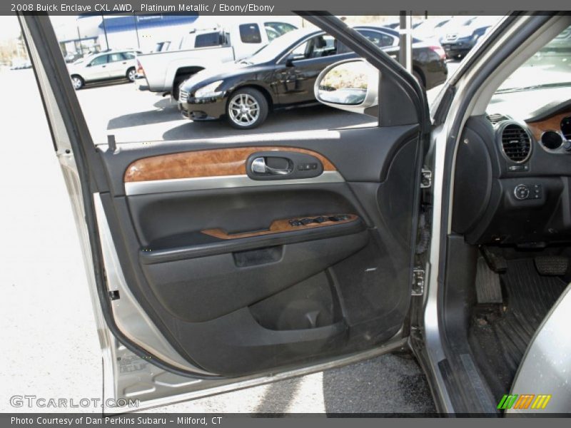 Platinum Metallic / Ebony/Ebony 2008 Buick Enclave CXL AWD