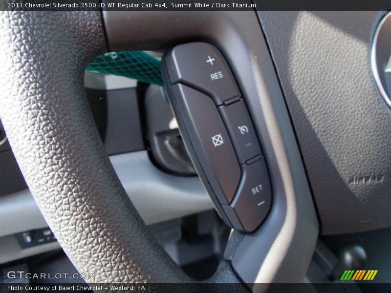 Summit White / Dark Titanium 2013 Chevrolet Silverado 3500HD WT Regular Cab 4x4