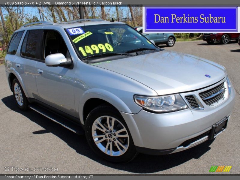 Diamond Silver Metallic / Carbon Black 2009 Saab 9-7X 4.2i AWD