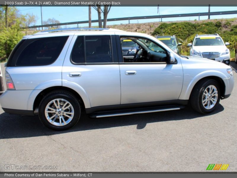 Diamond Silver Metallic / Carbon Black 2009 Saab 9-7X 4.2i AWD