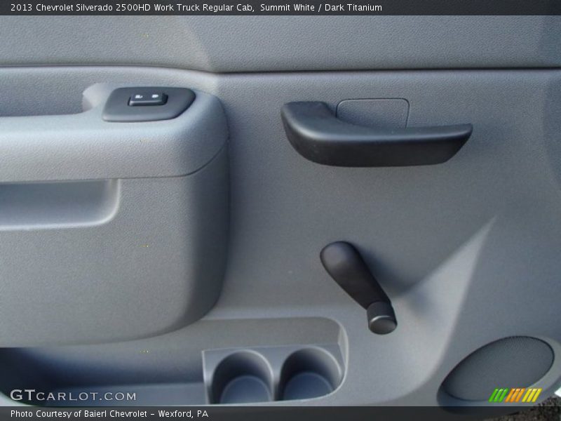 Summit White / Dark Titanium 2013 Chevrolet Silverado 2500HD Work Truck Regular Cab
