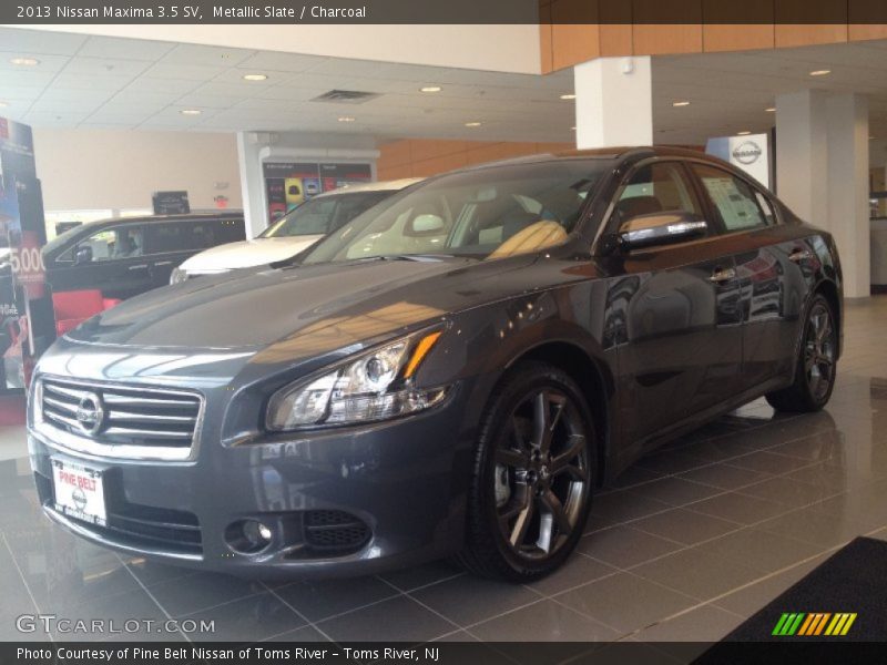 Metallic Slate / Charcoal 2013 Nissan Maxima 3.5 SV