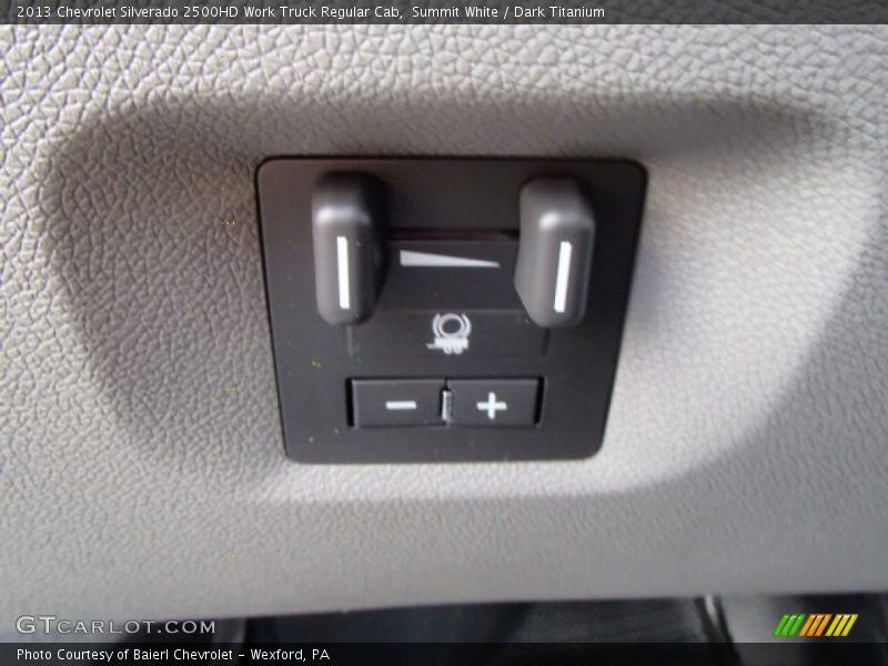 Summit White / Dark Titanium 2013 Chevrolet Silverado 2500HD Work Truck Regular Cab