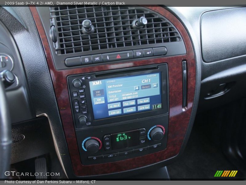Diamond Silver Metallic / Carbon Black 2009 Saab 9-7X 4.2i AWD