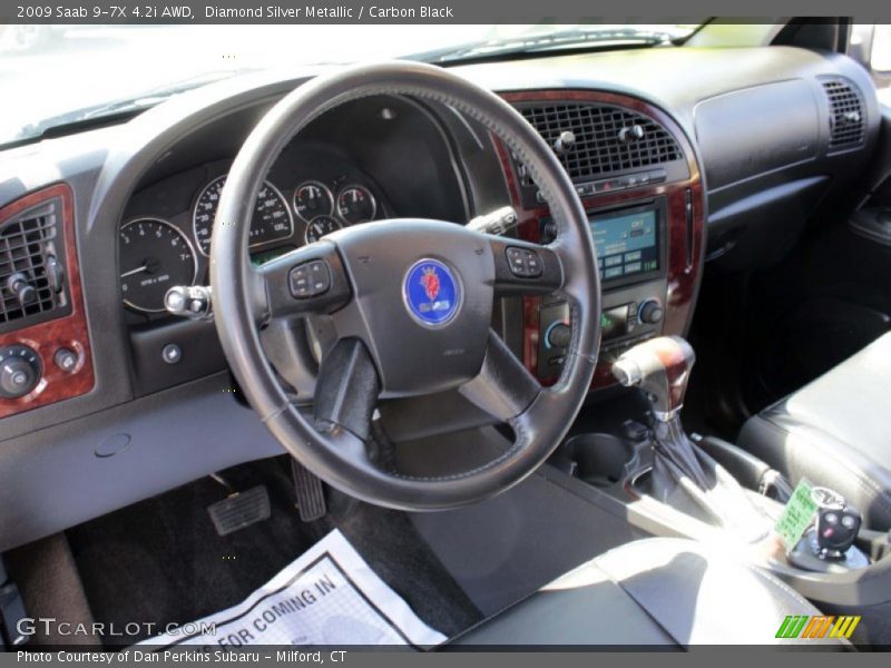 Dashboard of 2009 9-7X 4.2i AWD