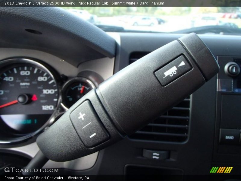 Summit White / Dark Titanium 2013 Chevrolet Silverado 2500HD Work Truck Regular Cab