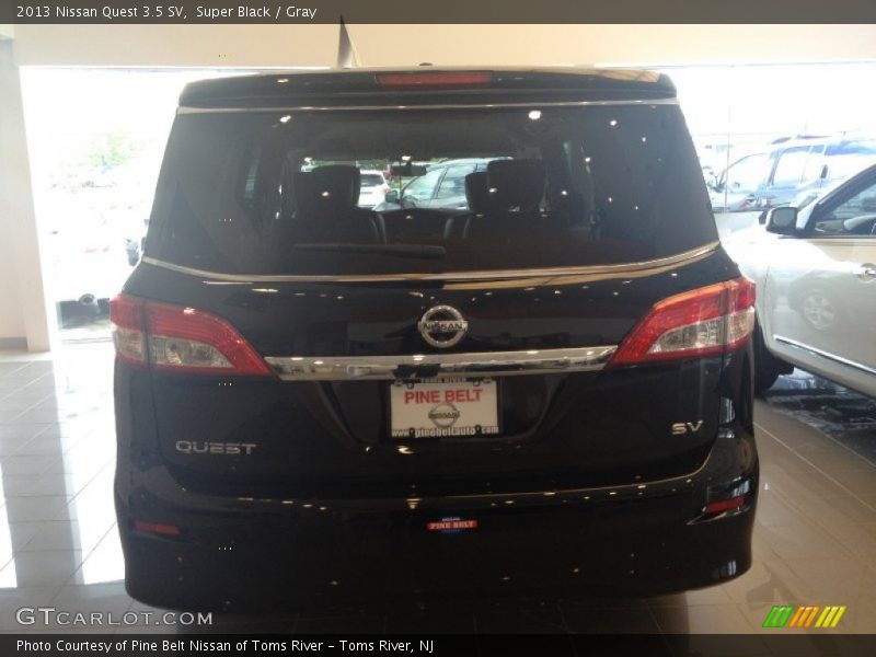 Super Black / Gray 2013 Nissan Quest 3.5 SV