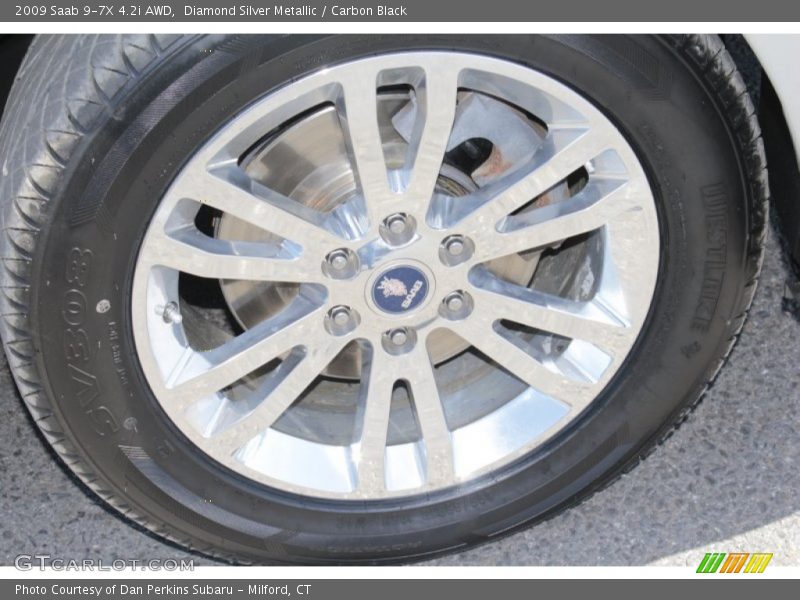 Diamond Silver Metallic / Carbon Black 2009 Saab 9-7X 4.2i AWD