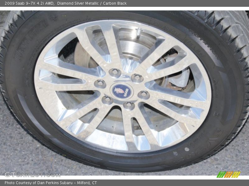 Diamond Silver Metallic / Carbon Black 2009 Saab 9-7X 4.2i AWD