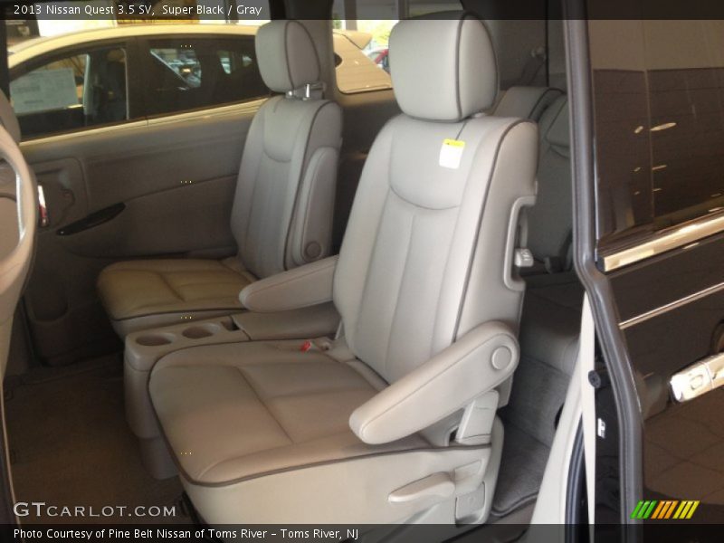 Rear Seat of 2013 Quest 3.5 SV
