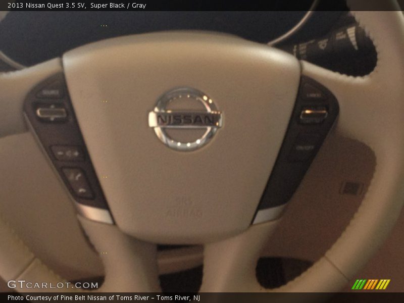 Super Black / Gray 2013 Nissan Quest 3.5 SV