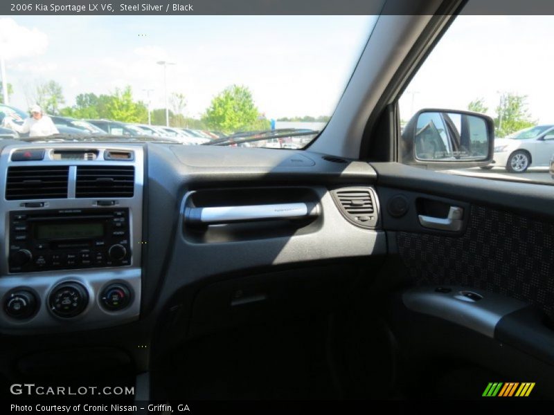 Steel Silver / Black 2006 Kia Sportage LX V6