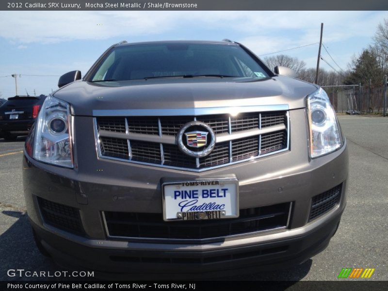 Mocha Steel Metallic / Shale/Brownstone 2012 Cadillac SRX Luxury