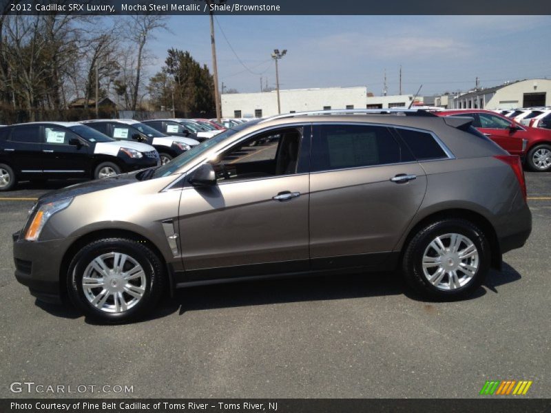 Mocha Steel Metallic / Shale/Brownstone 2012 Cadillac SRX Luxury