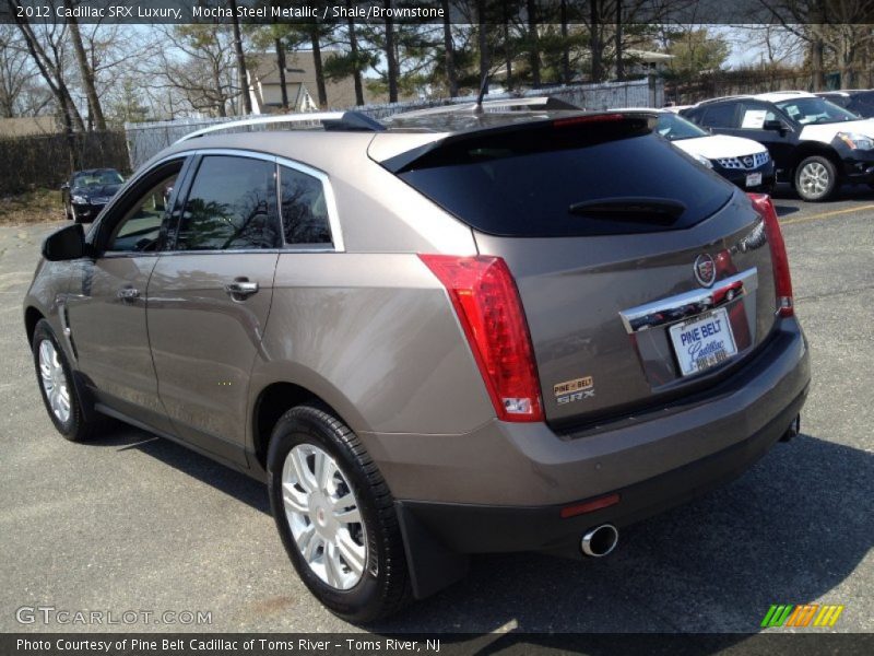 Mocha Steel Metallic / Shale/Brownstone 2012 Cadillac SRX Luxury