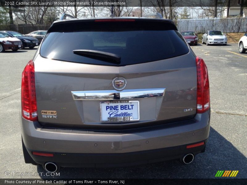 Mocha Steel Metallic / Shale/Brownstone 2012 Cadillac SRX Luxury