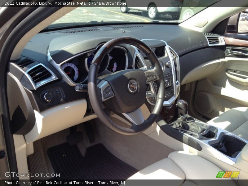 Mocha Steel Metallic / Shale/Brownstone 2012 Cadillac SRX Luxury