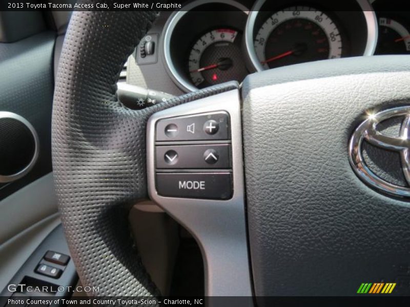 Controls of 2013 Tacoma Access Cab