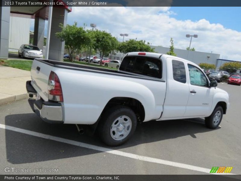Super White / Graphite 2013 Toyota Tacoma Access Cab