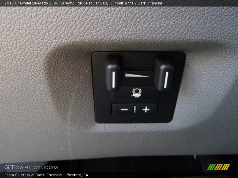 Summit White / Dark Titanium 2013 Chevrolet Silverado 2500HD Work Truck Regular Cab