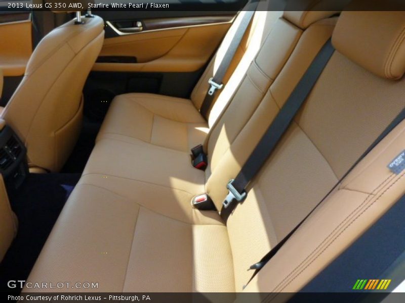 Starfire White Pearl / Flaxen 2013 Lexus GS 350 AWD