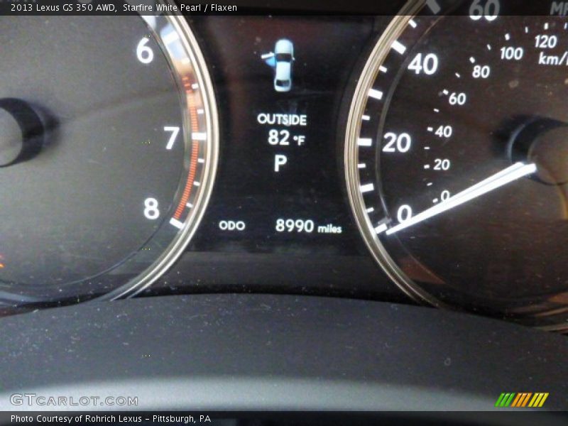 Starfire White Pearl / Flaxen 2013 Lexus GS 350 AWD