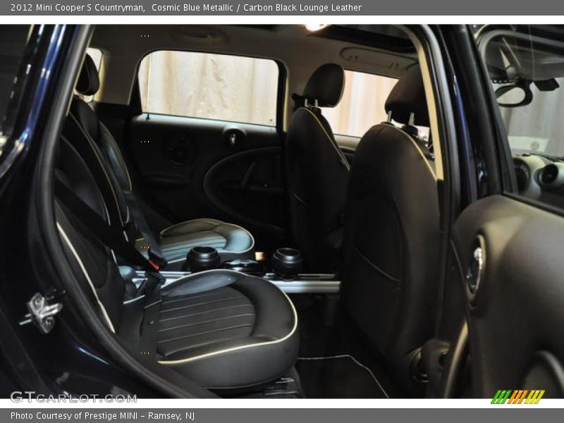 Cosmic Blue Metallic / Carbon Black Lounge Leather 2012 Mini Cooper S Countryman