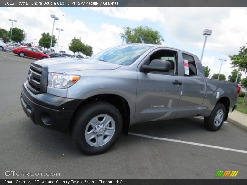 Silver Sky Metallic / Graphite 2013 Toyota Tundra Double Cab