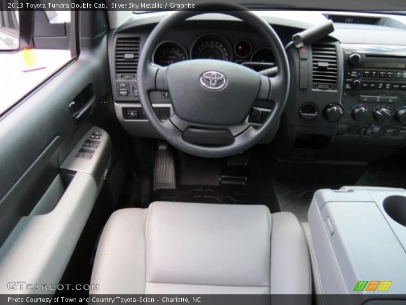 Silver Sky Metallic / Graphite 2013 Toyota Tundra Double Cab