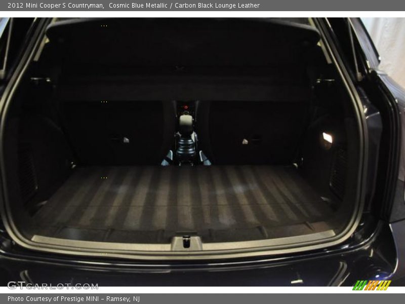 Cosmic Blue Metallic / Carbon Black Lounge Leather 2012 Mini Cooper S Countryman