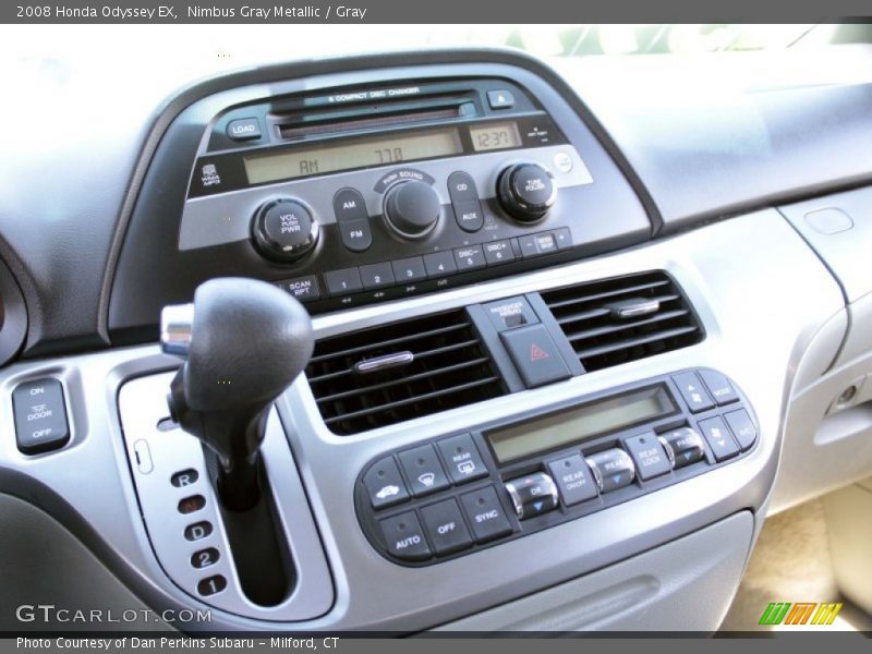 Nimbus Gray Metallic / Gray 2008 Honda Odyssey EX