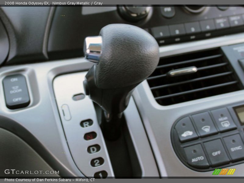 Nimbus Gray Metallic / Gray 2008 Honda Odyssey EX