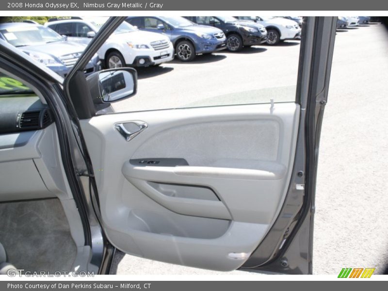 Nimbus Gray Metallic / Gray 2008 Honda Odyssey EX