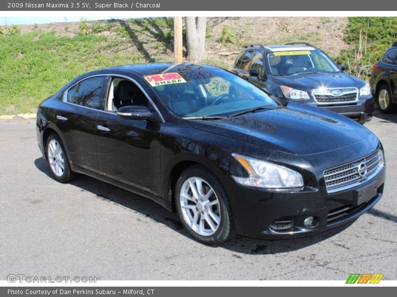 Super Black / Charcoal 2009 Nissan Maxima 3.5 SV