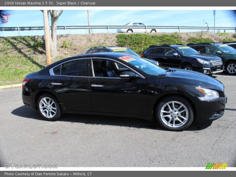 Super Black / Charcoal 2009 Nissan Maxima 3.5 SV