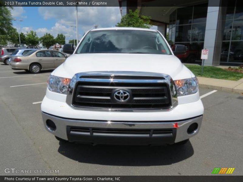 Super White / Graphite 2013 Toyota Tundra Double Cab