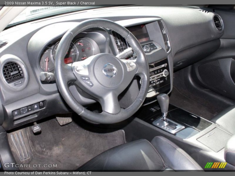 Super Black / Charcoal 2009 Nissan Maxima 3.5 SV