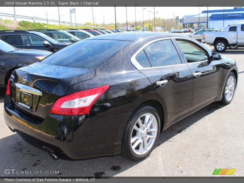 Super Black / Charcoal 2009 Nissan Maxima 3.5 SV
