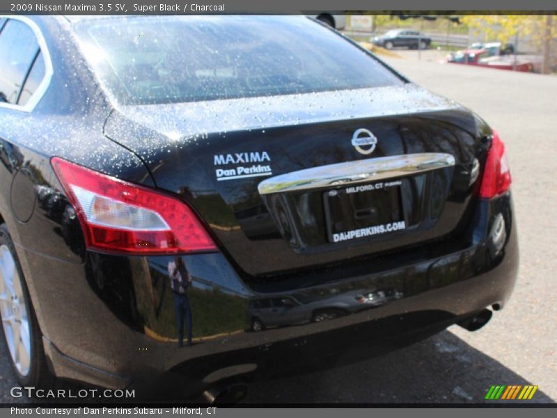Super Black / Charcoal 2009 Nissan Maxima 3.5 SV
