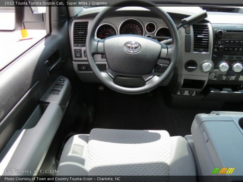 Super White / Graphite 2013 Toyota Tundra Double Cab