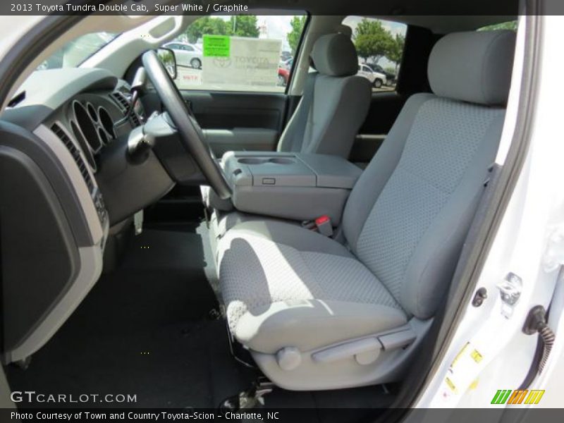 Super White / Graphite 2013 Toyota Tundra Double Cab