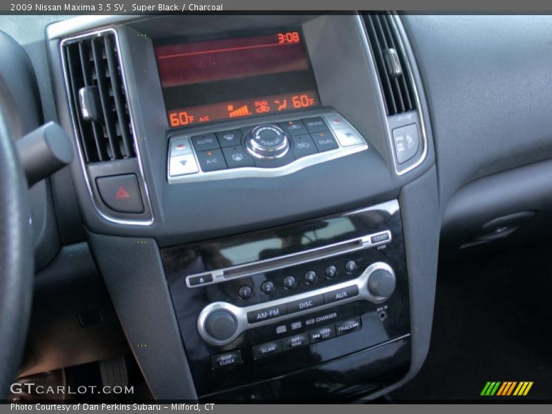 Super Black / Charcoal 2009 Nissan Maxima 3.5 SV