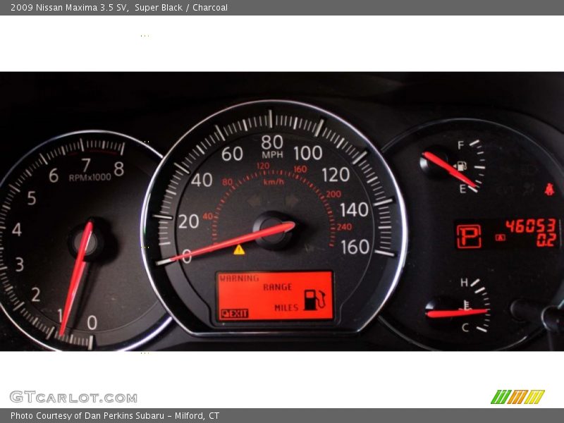 Super Black / Charcoal 2009 Nissan Maxima 3.5 SV
