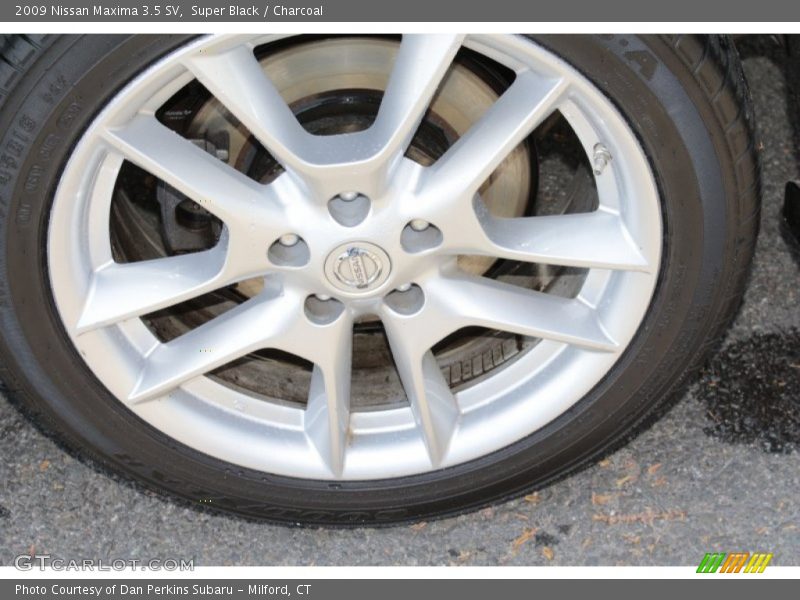 Super Black / Charcoal 2009 Nissan Maxima 3.5 SV