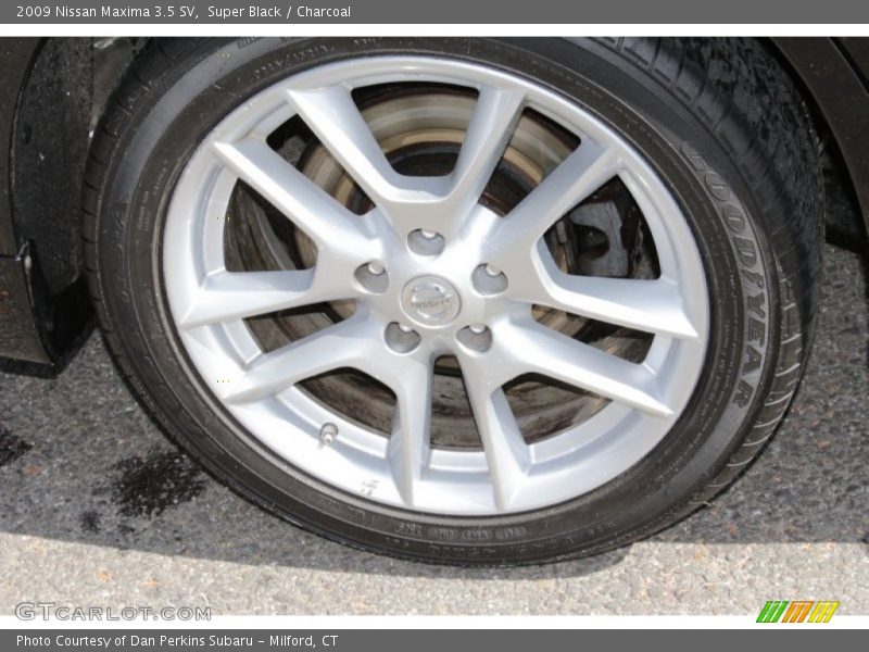 Super Black / Charcoal 2009 Nissan Maxima 3.5 SV