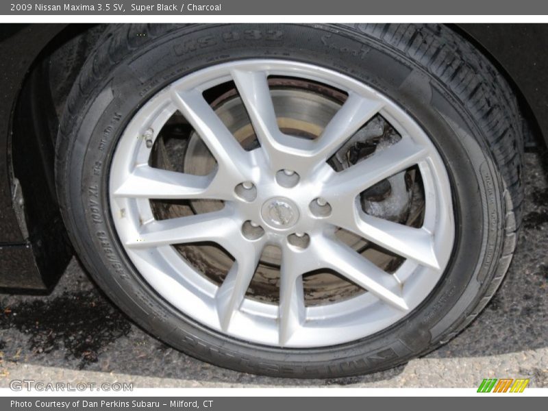 Super Black / Charcoal 2009 Nissan Maxima 3.5 SV