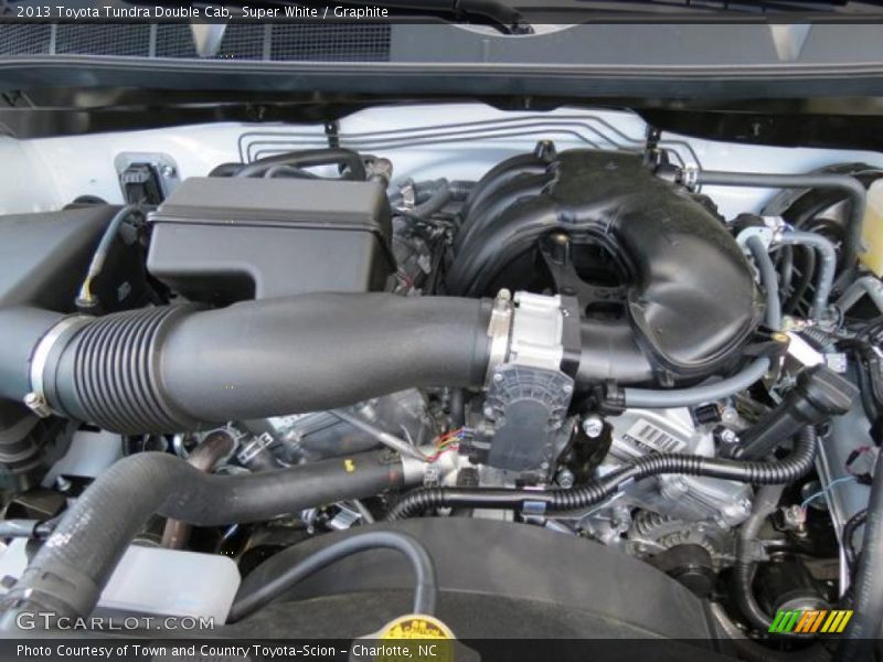 Super White / Graphite 2013 Toyota Tundra Double Cab