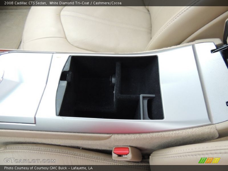 White Diamond Tri-Coat / Cashmere/Cocoa 2008 Cadillac CTS Sedan